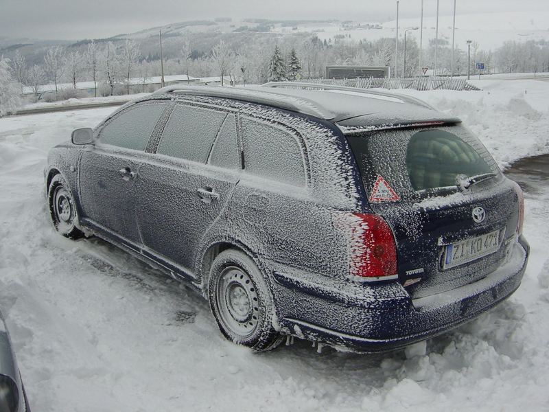 ... eiskalt erwischt .... oder .... meine Frostbeule