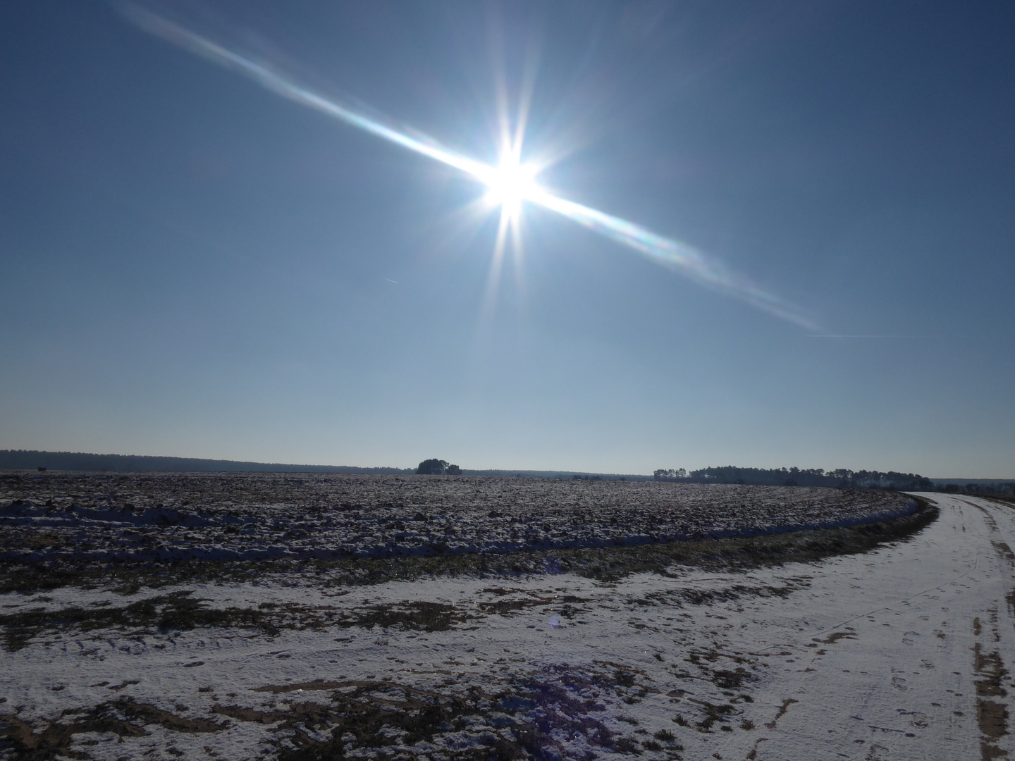 Eiskalt mit Sonnenschein