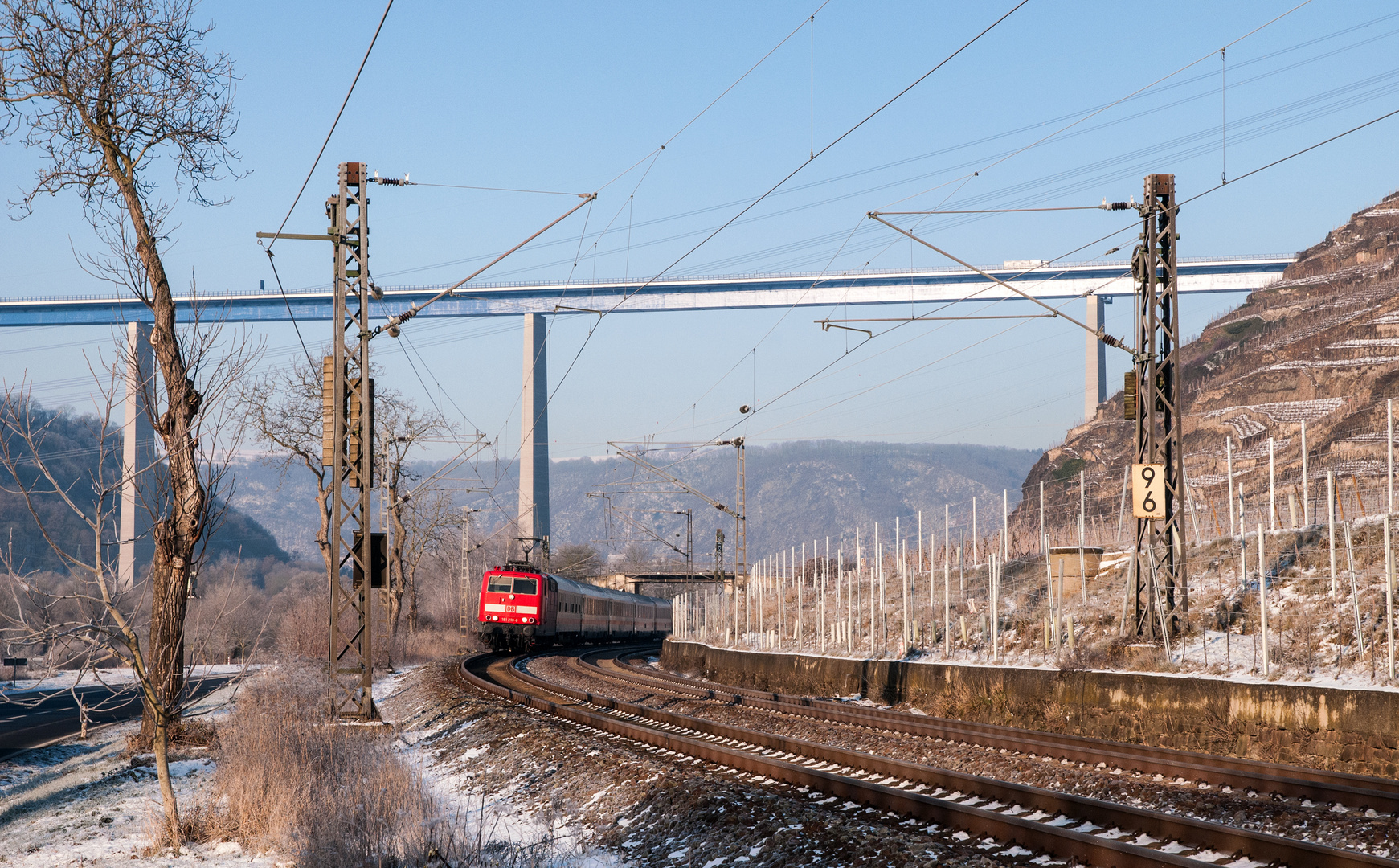 Eiskalt und sonnig