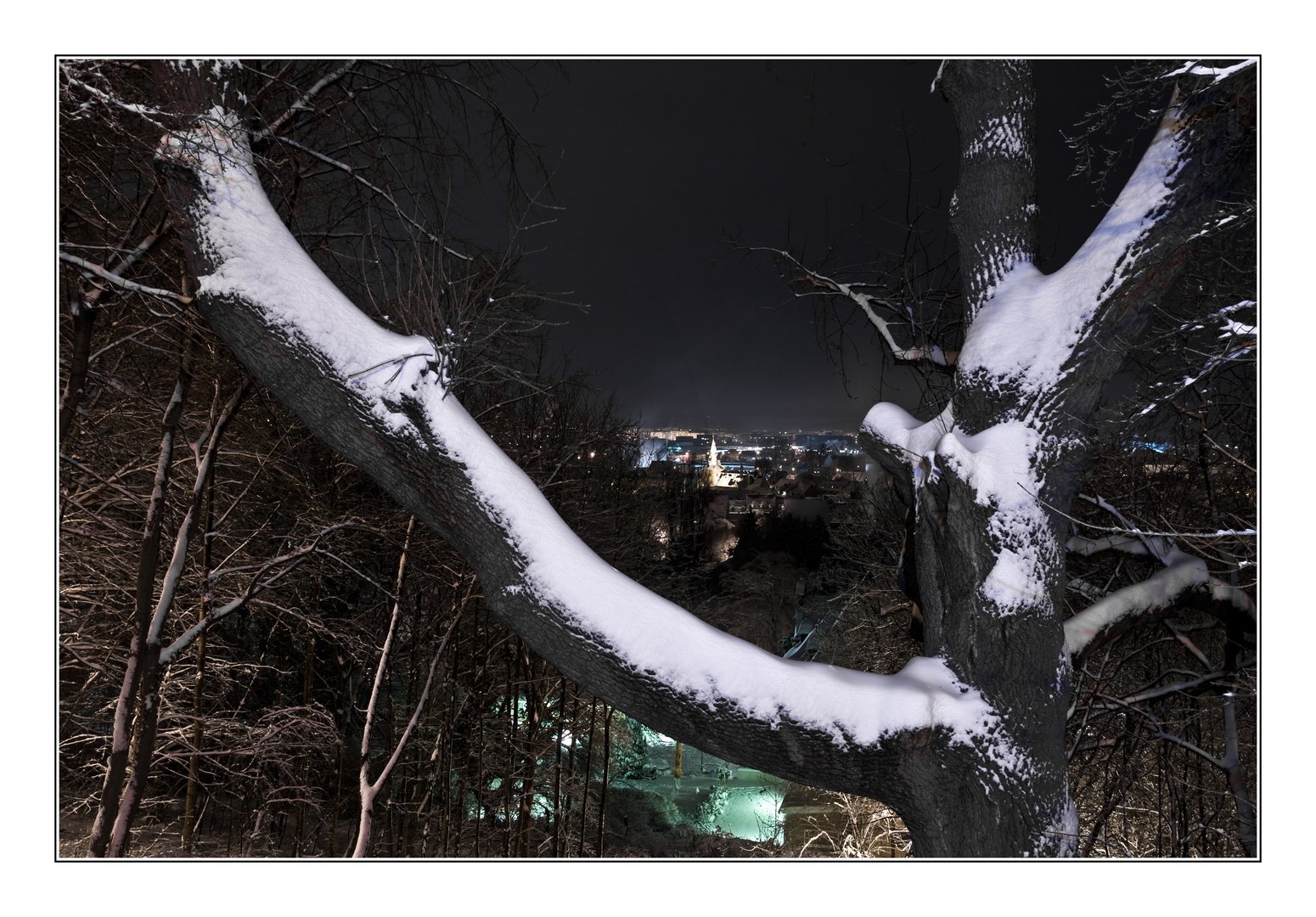 Eiskalte Nacht