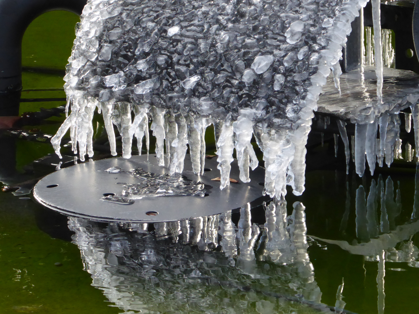 Eiskalte Spiegelung