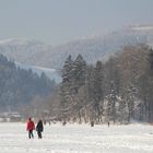 Eiskalte Stimmung auf dem Schliersee