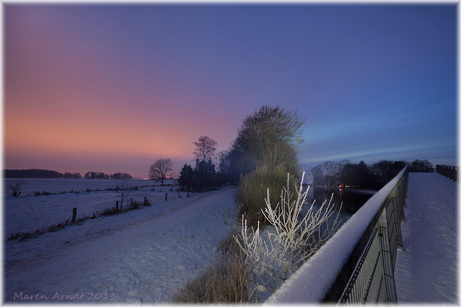 Eiskalter Abend