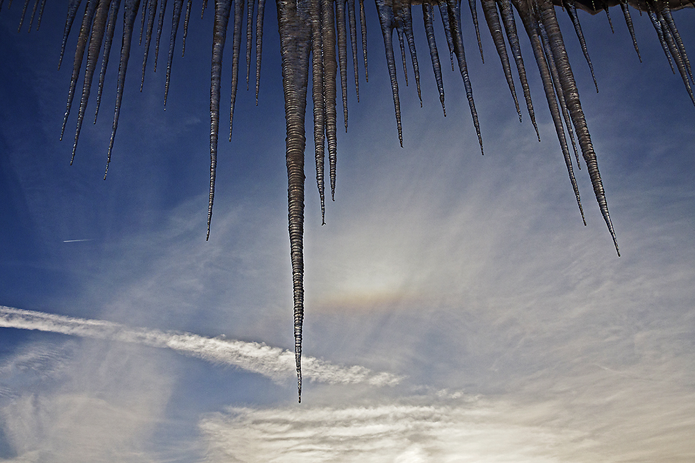 eiskalter Himmel ...