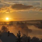 Eiskalter Morgen am Main