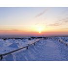 Eiskalter Morgen auf dem Brocken/Harz