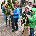 Eiskalter Palmsonntag in Wangen im Allgäu