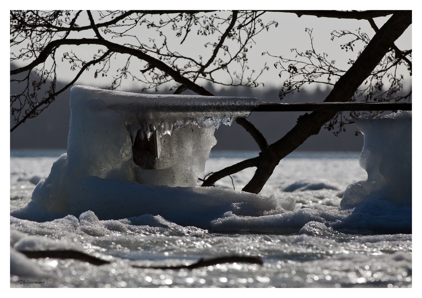 Eiskalter Sitzplatz!