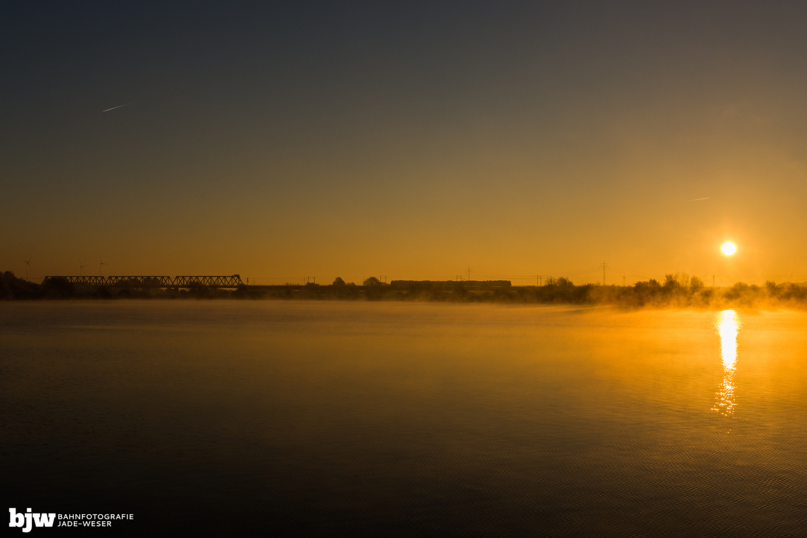 Eiskalter Sonnenaufgang