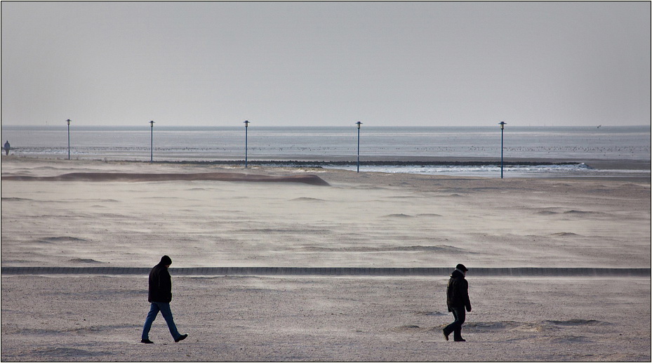 Eiskalter Spaziergang am Ende der Welt