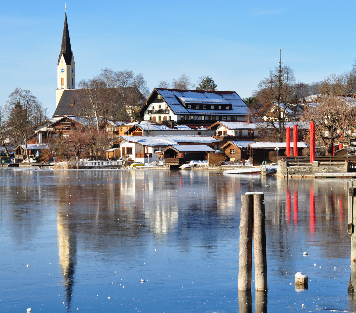 Eiskalter Spiegel