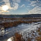 Eiskalter Tag in Rheinhessen