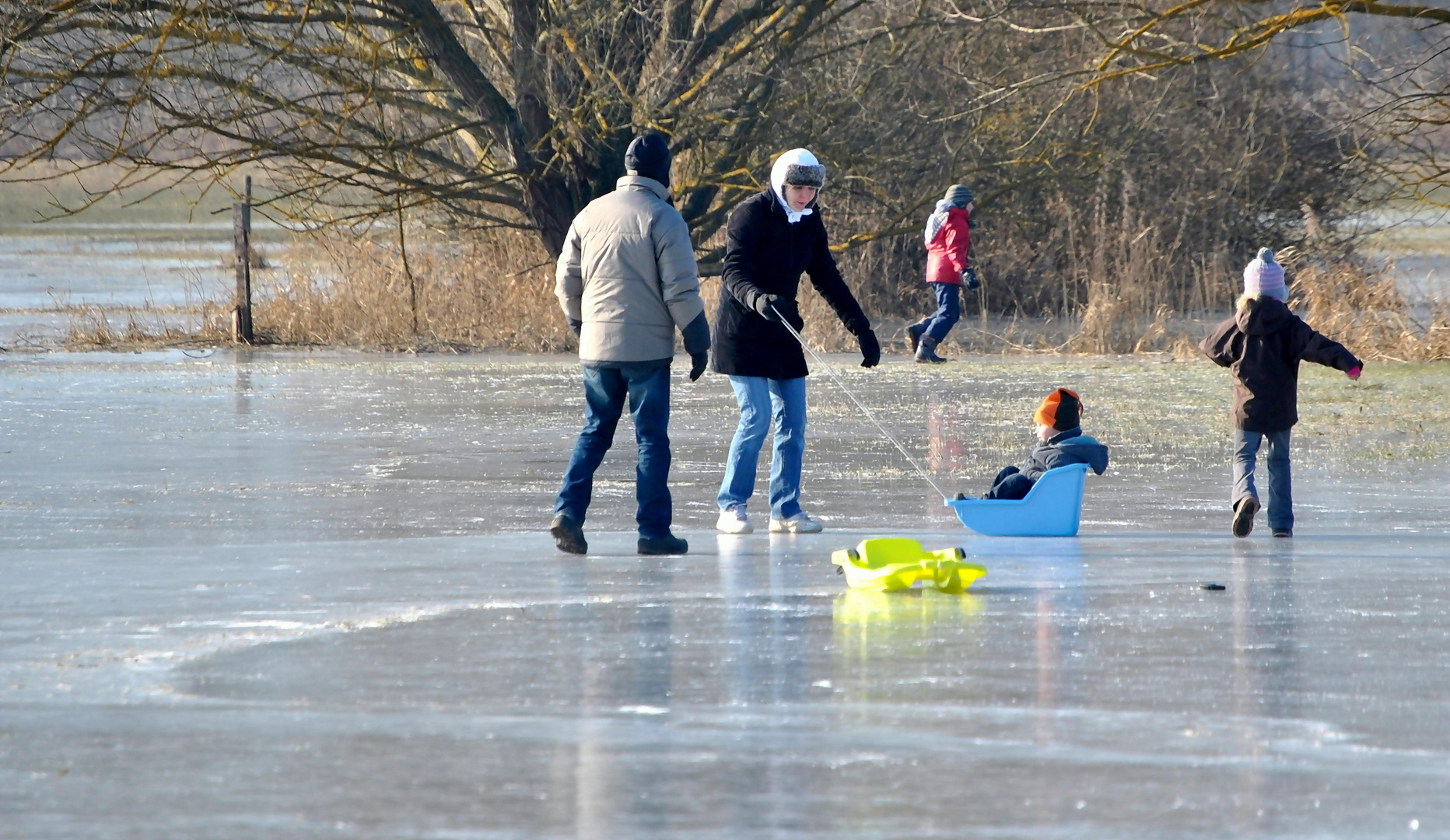 Eiskaltes Sonntagsvergnügen