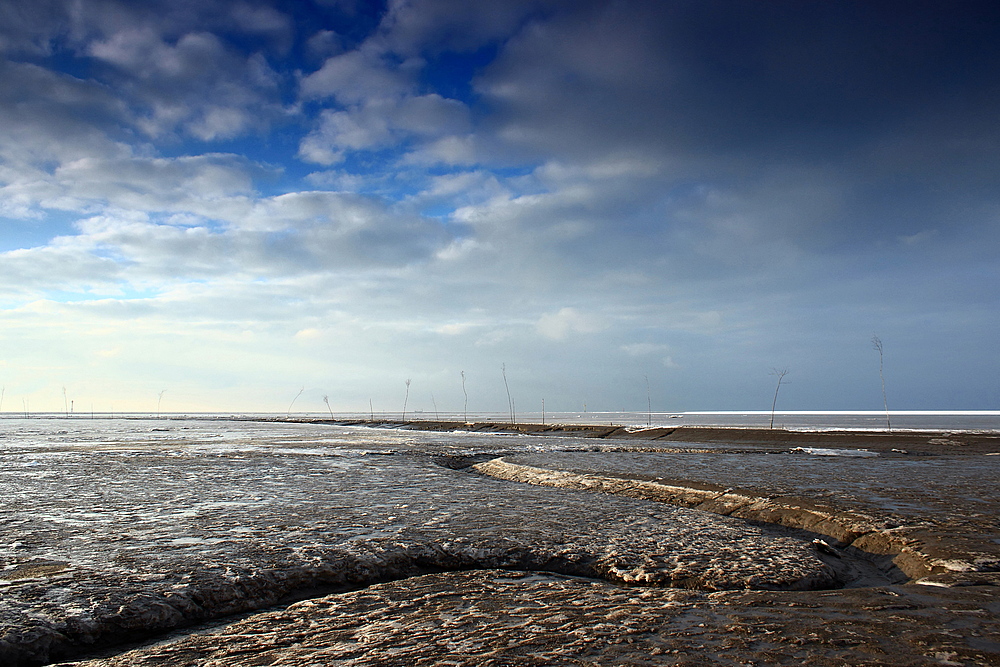 Eiskaltes Wattenmeer - Weltnaturerbe (3)