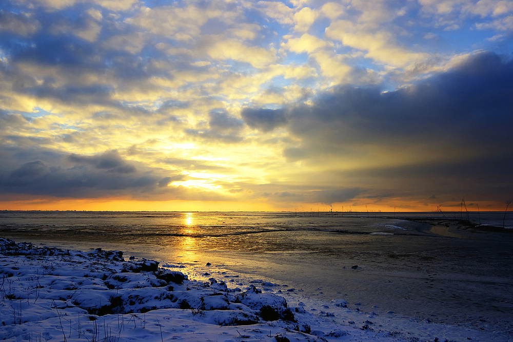 Eiskaltes Wattenmeer - Weltnaturerbe (4)