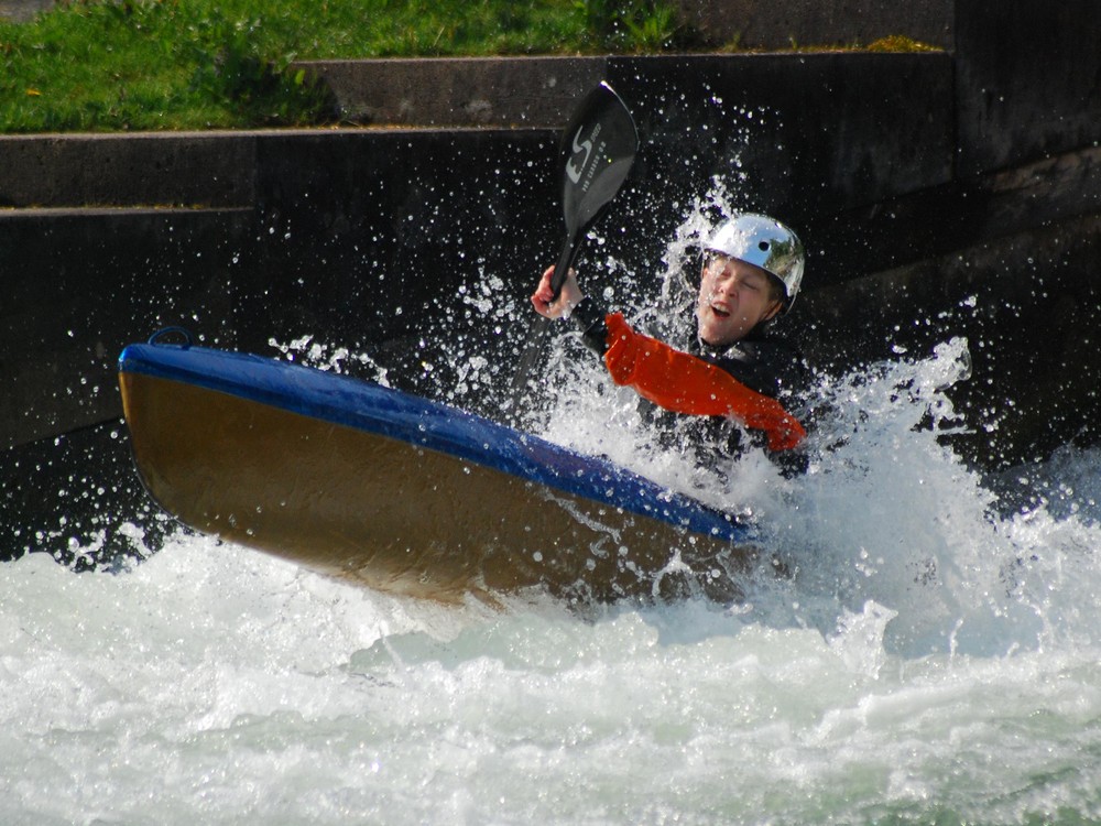 Eiskanal Augsburg Training 1