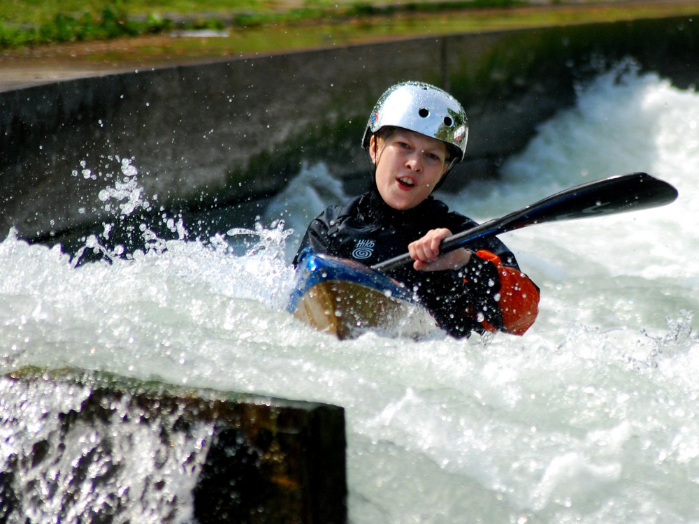 Eiskanal Augsburg Training 2