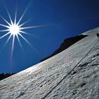 Eisklettern aufi auf d´Weißseespitze, 3518m