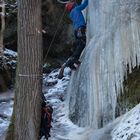 Eisklettern Drachenschlucht