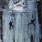 Eisklettern im Röllchen