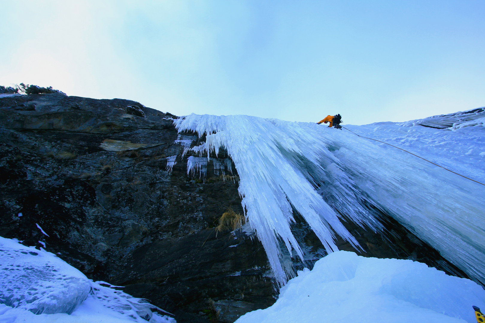 Eisklettern in Maltatal