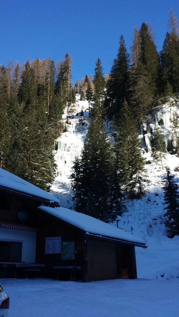 Eisklettern in Südtirol