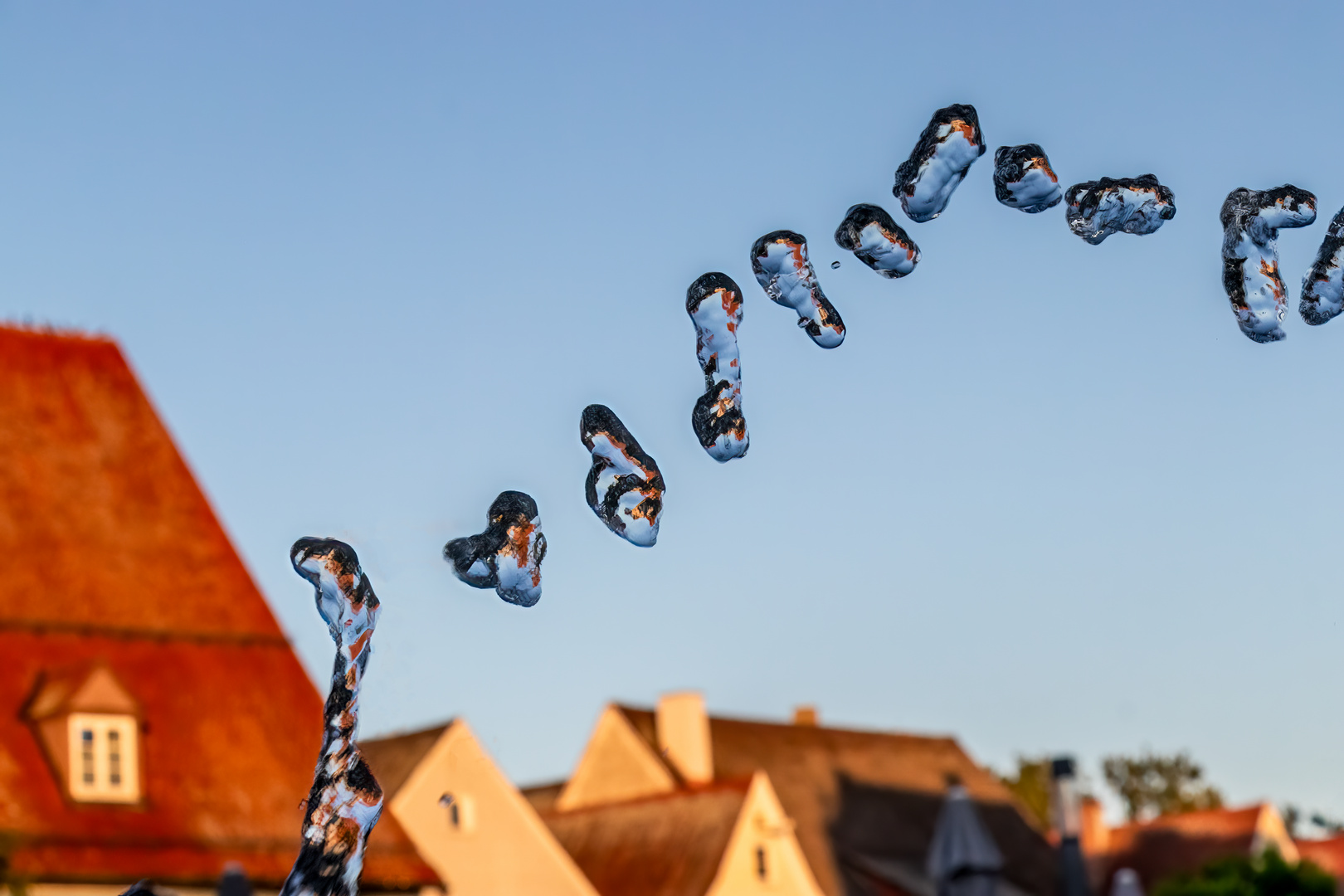 Eisklötze sind das....