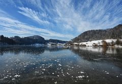 Eisklumpen schiessen