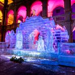 Eiskrippe Graz - Frohe Weihnachten