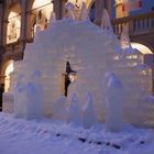 Eiskrippe im Hof des Landhauses in Graz