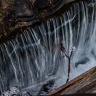 Eiskristall im Wasser