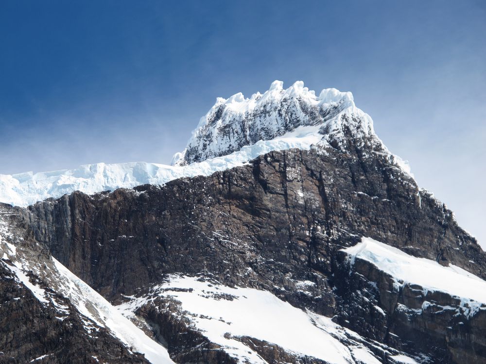 Eiskrone im Valle Francés - Torres del Paine