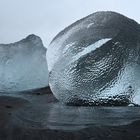 Eiskugel am Breiðamerkursandur 