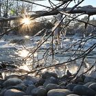 Eiskugeln im Licht