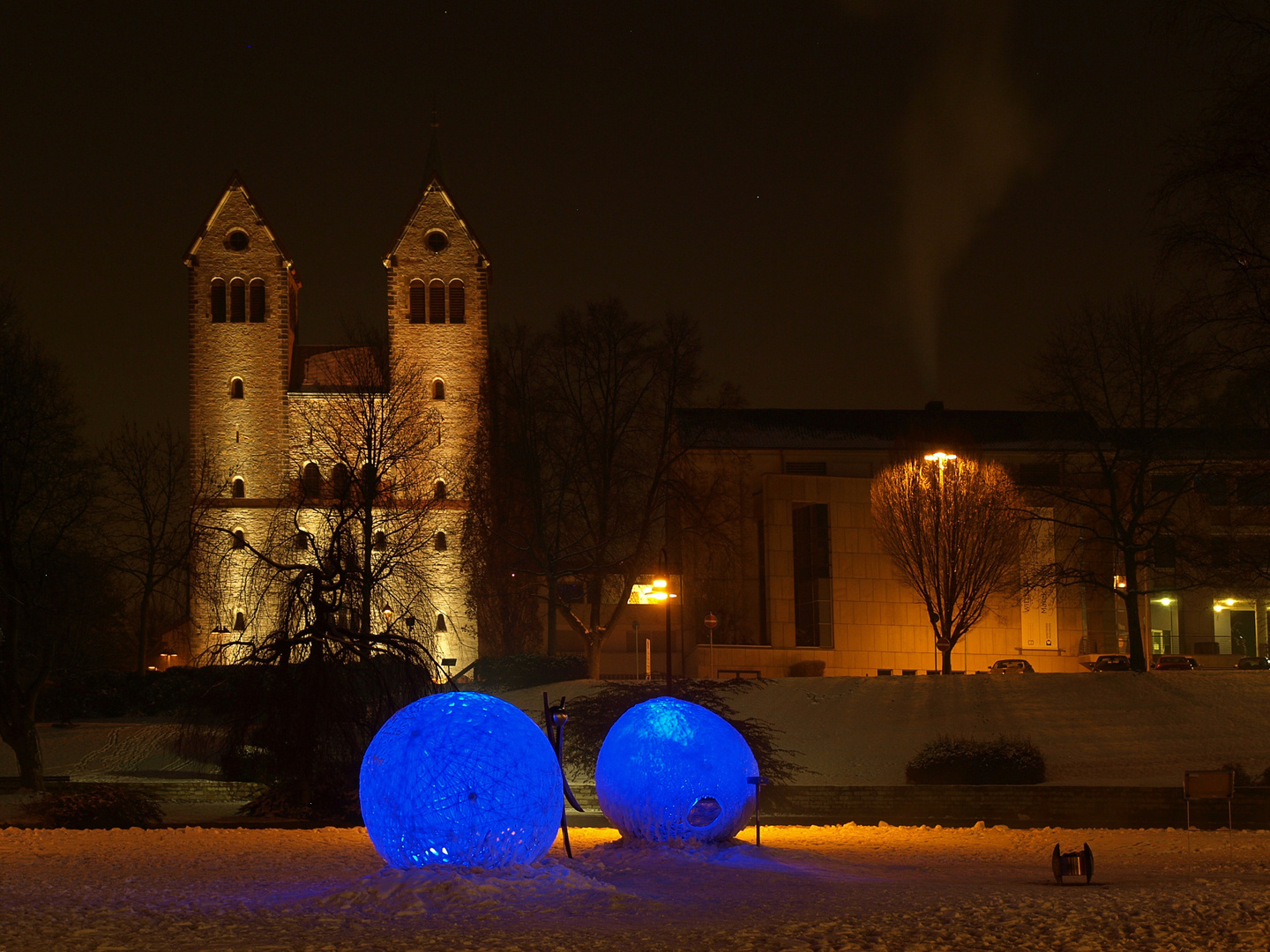 Eiskugeln im Paderquellgebiet