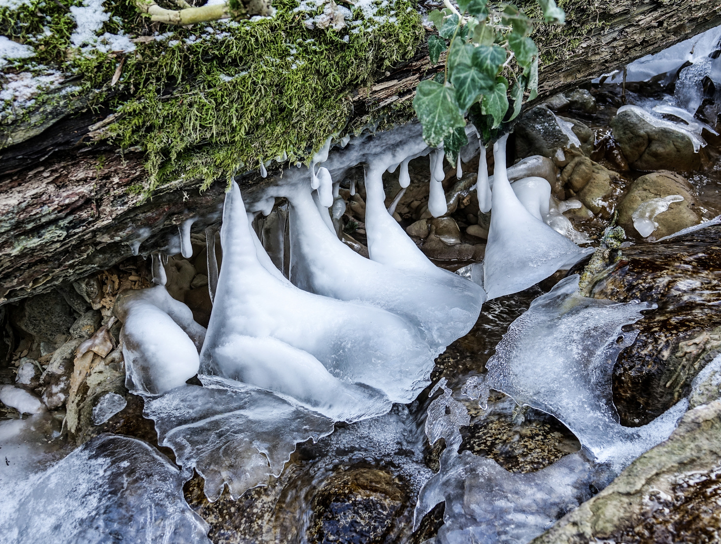 Eiskunst am Rötelbach