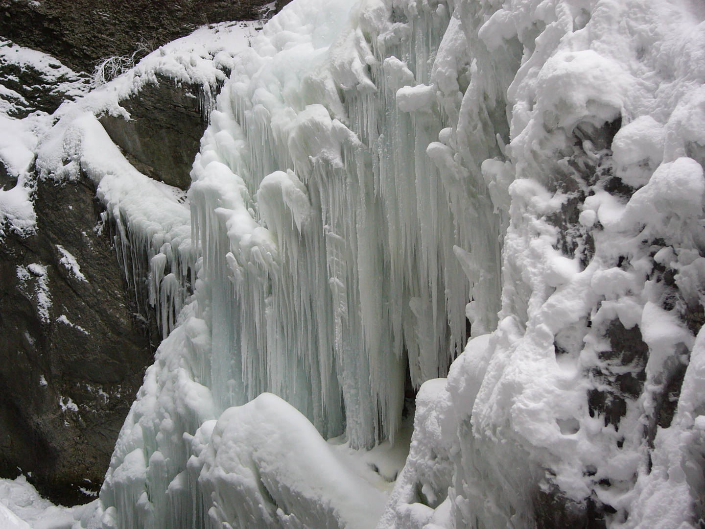 Eiskunst in der Klamm!