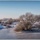 Eisläufer am Sonntagmorgen