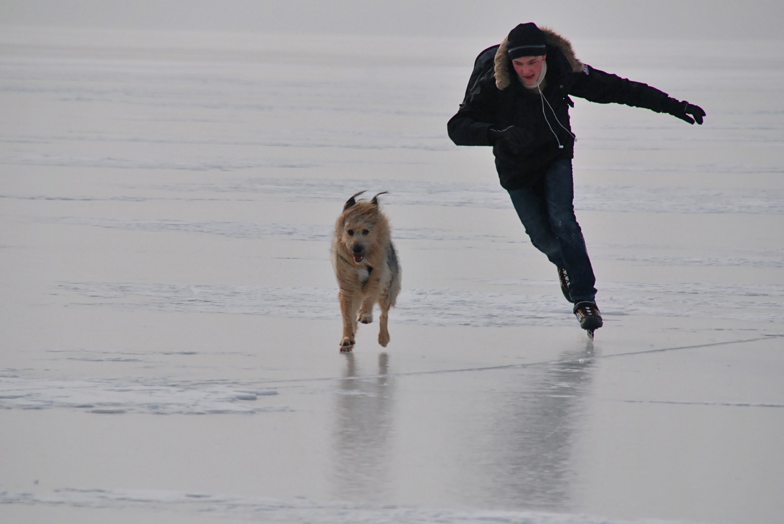 Eisläufer!