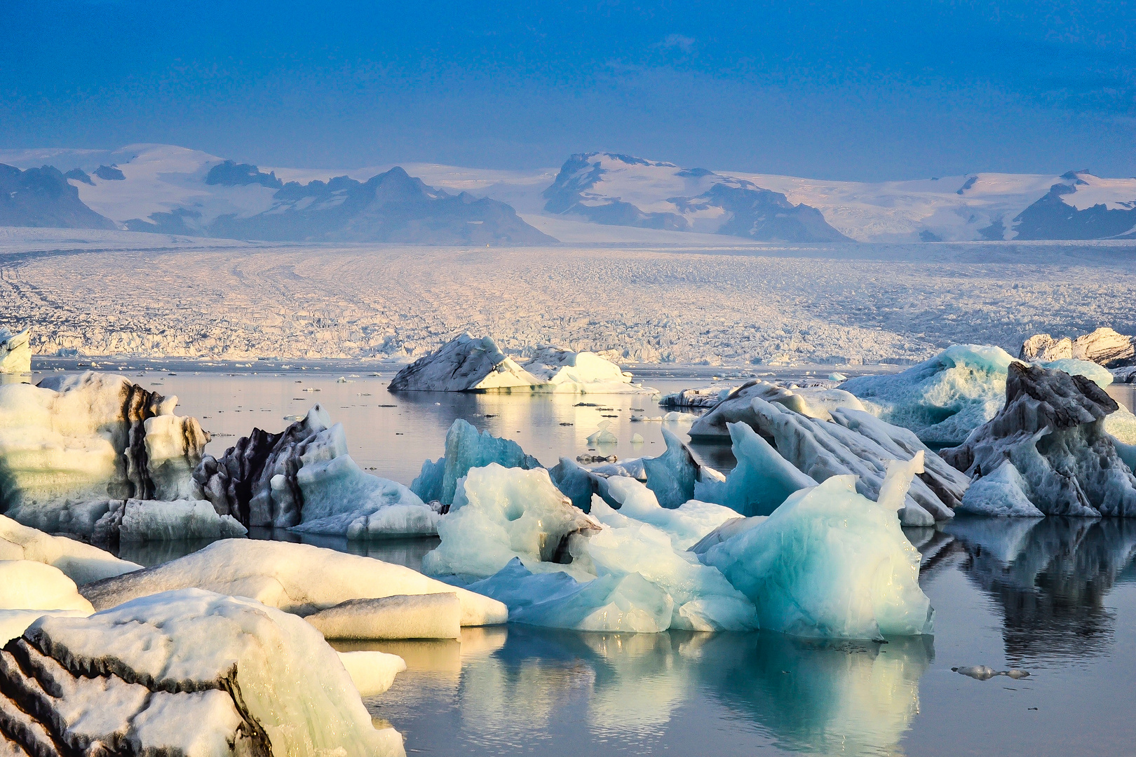 Eislagune in Island