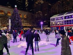 Eislaufen am Bryant Park