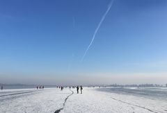 Eislaufen auf dem Gnadensee