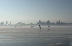 Eislaufen auf dem Gnadensee