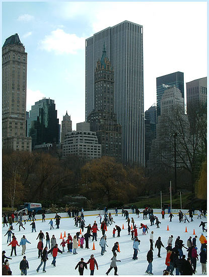 Eislaufen im Central Park