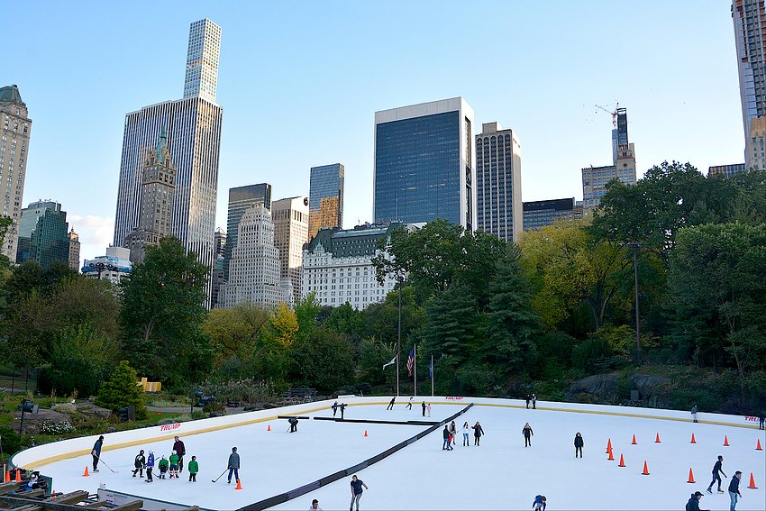 Eislaufen im Central Park