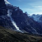 Eislawine in den Berner Alpen