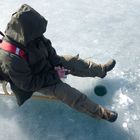 Eislochfischen am Weissensee