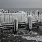 Eismeer IV - Bootsteg in Vitt/Rügen