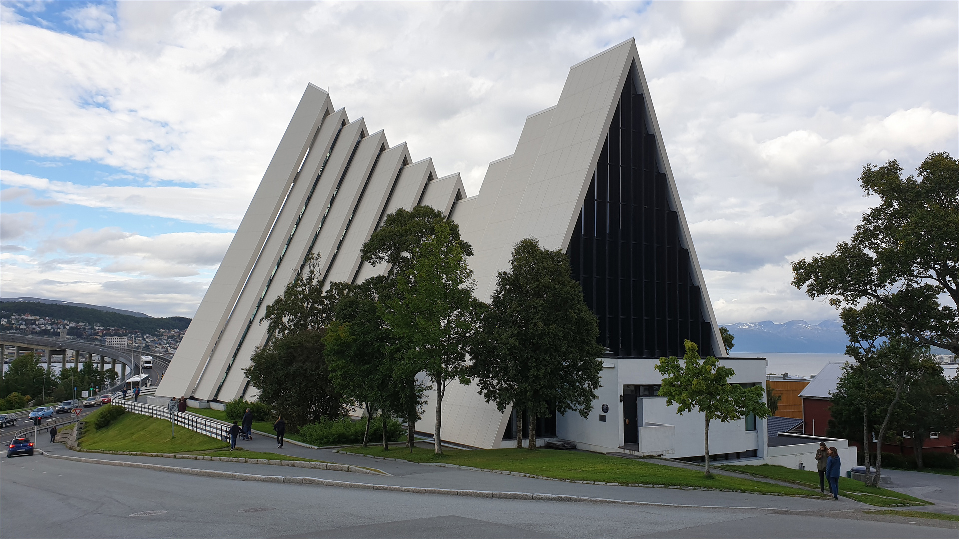 Eismeer- Kathedrale in Tromsö