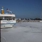 Eismeer V - Im Hafen von Breege/Rügen am 3.3.2018